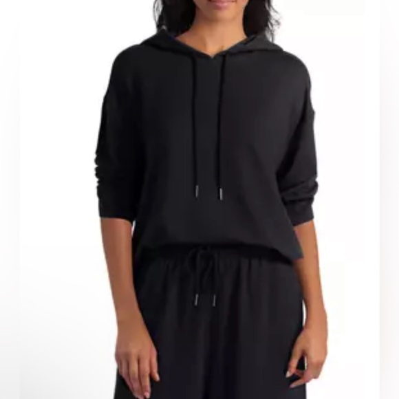 2 PIECE HALSTON FLEECE HOODIE AND PANTS NWT - Picture 2 of 6